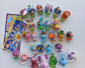 Смешарики, Коллекции фигурок Киндер Чупа Чупс.  Smeshariki, Chupa chups Juguetes, Kinder
