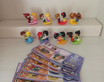 Princesas Disney 2017, Kinder Sorpresa, Set completo SE243-SE250