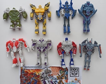 Transformers, 2014, Kinder Sorpresa, Set completo, FT181 - FT188