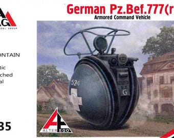 AMG 35206 Pz.Bef 777[r] Vehículo blindado de mando alemán (época de la Segunda Guerra Mundial), escala 1/35