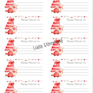 Valentine PDT Labels
