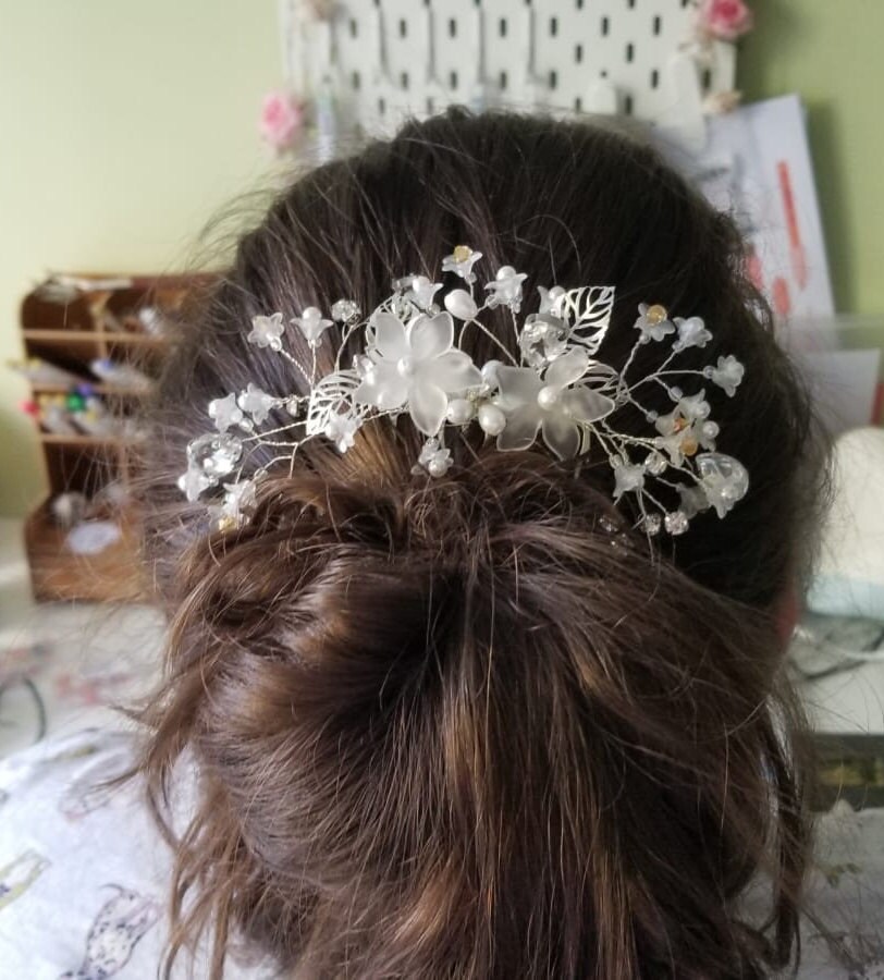 Wedding head dress | Etsy