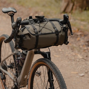 Borsa da ciclismo / Imbragatura Explorer e borsa asciutta / Bikepacking / Borse per bicicletta / Borsa gravel / Borsa da manubrio
