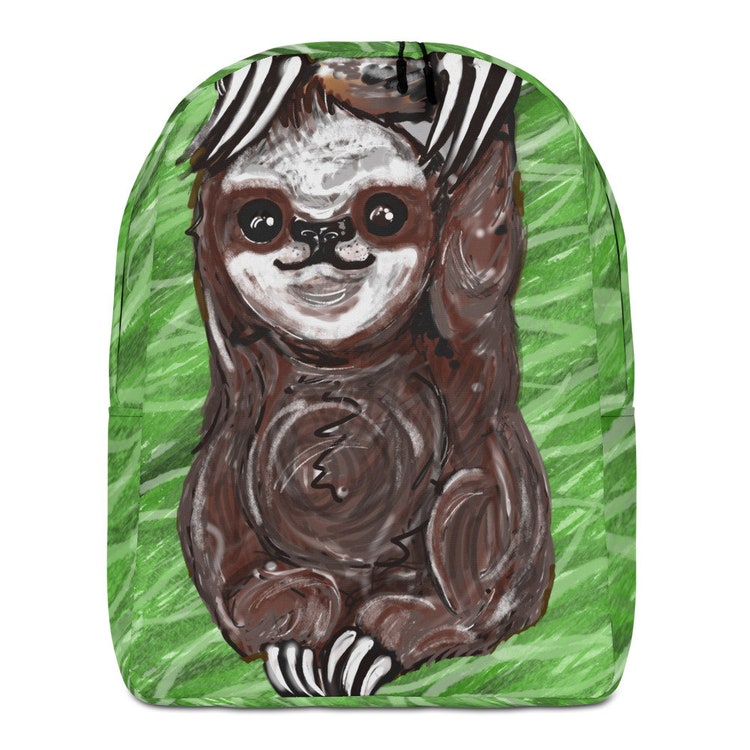 sloth school bag