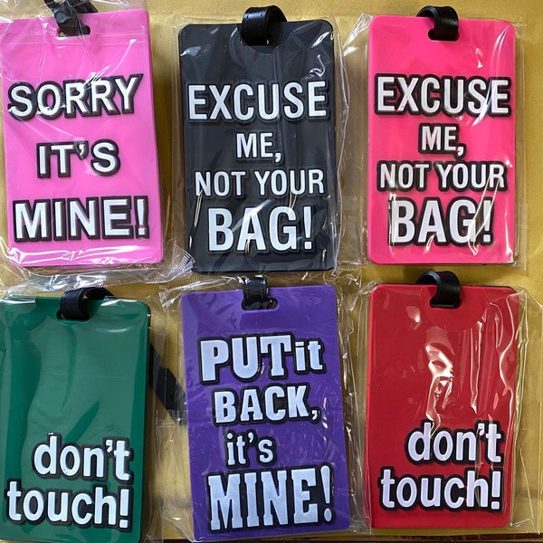 Luggage Identifier Etsy UK