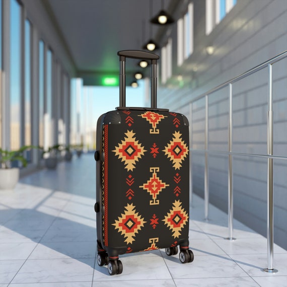 Cabin Suitcase Native American Southwestern Design Carry on Roller Suitcase Weekender Bag Small Medium Large 13x22x9in. Etsy Canada