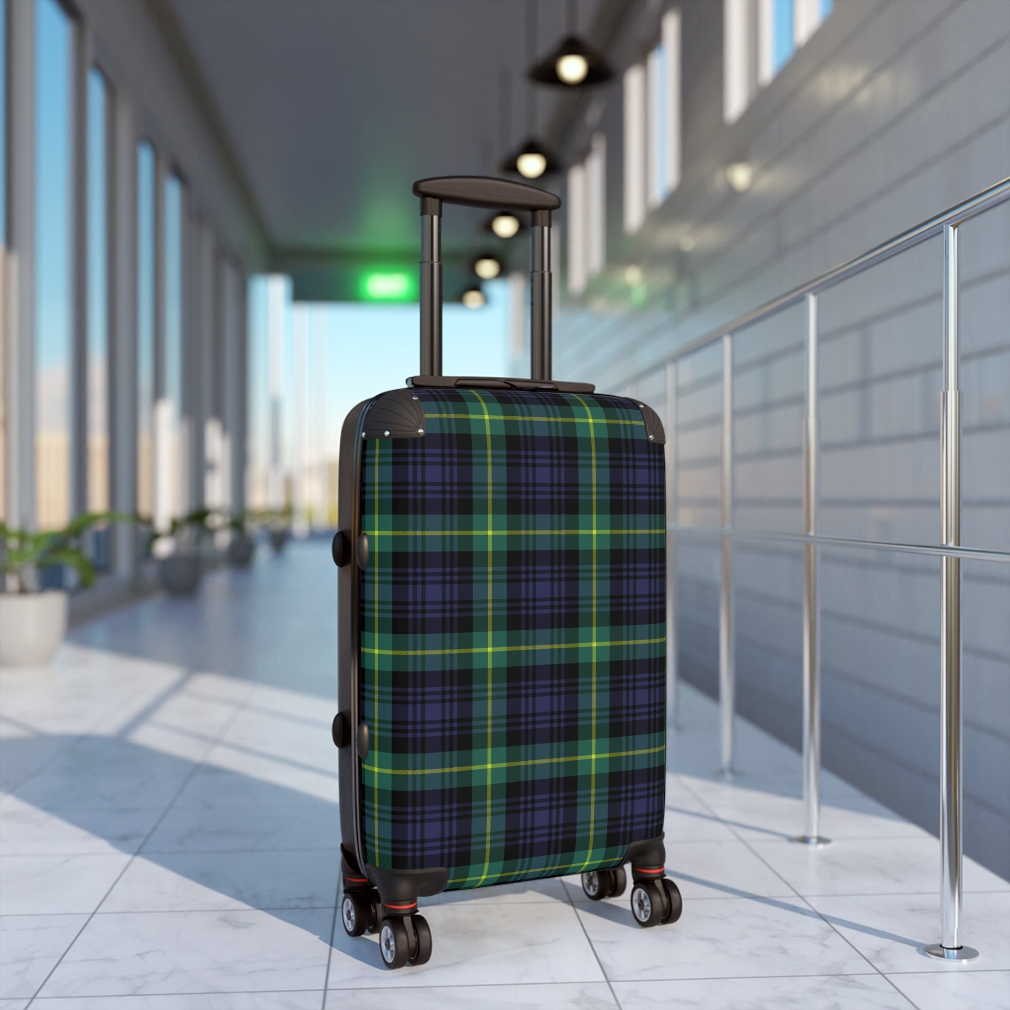Tartan Suitcase Etsy UK