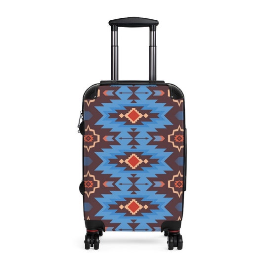 Native American Southwestern Design Cabin Suitcase