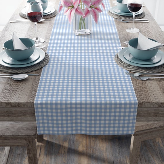 100%Mosel Chemin De Table Fête De La Bière Bleu Et Blanc 30 Cm X 10 M - Décoration Non-tissé Wiesn Bavaroise - Idéal Soirée Bavaroise