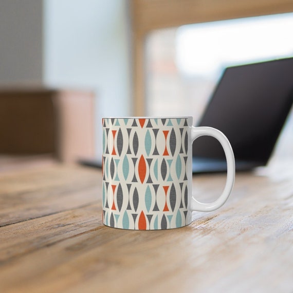 Mid Century Modern Coffee Mugs