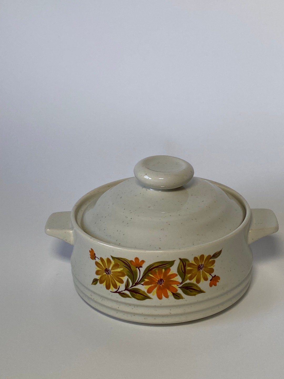 Vintage Capri Floral Stoneware Floral Stoneware Individual Etsy