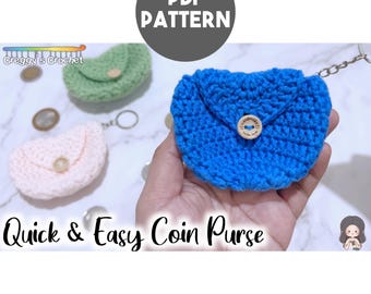 Crochet Quick & Easy Coin Purse | PDF Pattern
