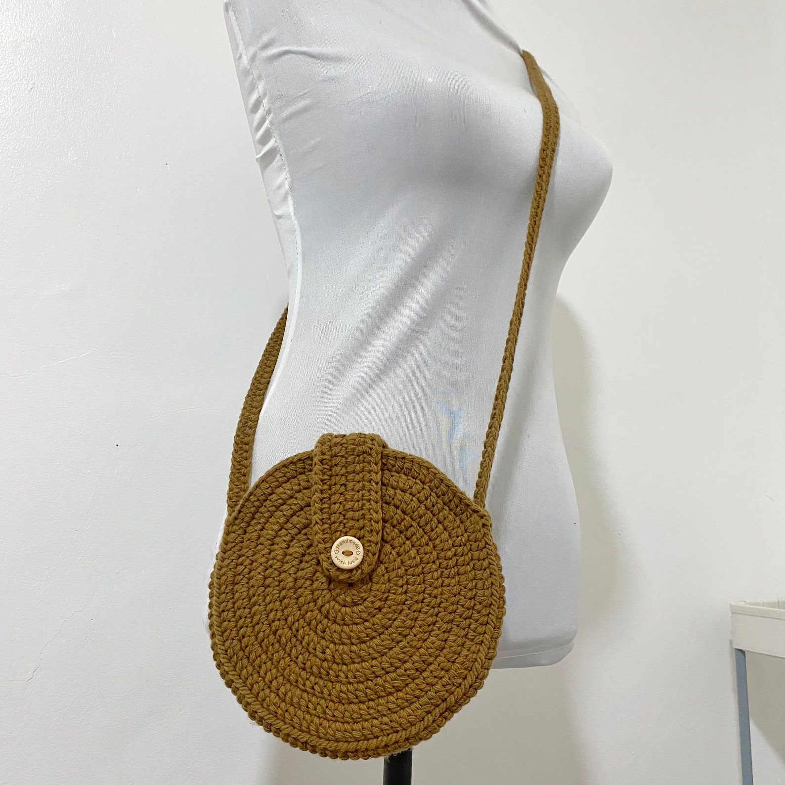 Crochet Boho Crossbody Bag | PDF Pattern - Etsy