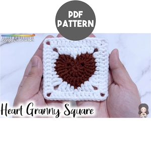 Herz Oma Quadrat | PDF-Schnittmuster