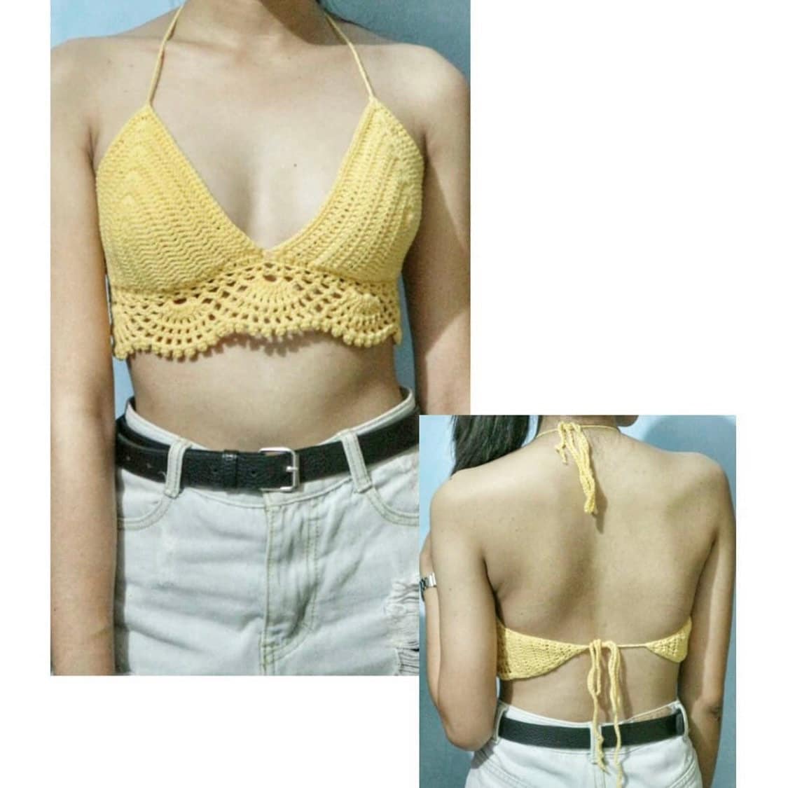 Crochet Bra Cup for All Sizes PDF Pattern -  Canada