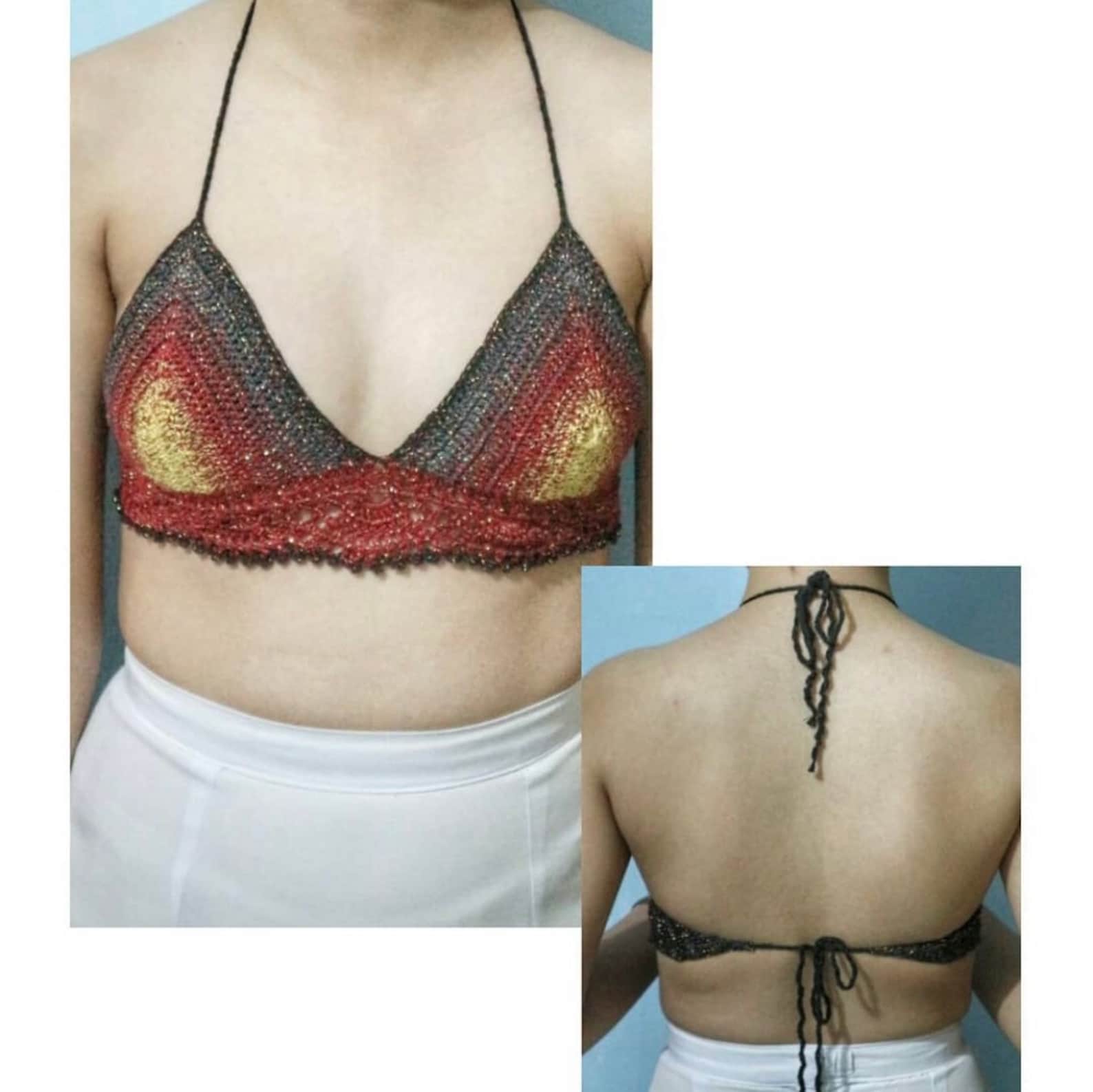 Crochet Bra Cup for ALL Sizes PDF Pattern Etsy