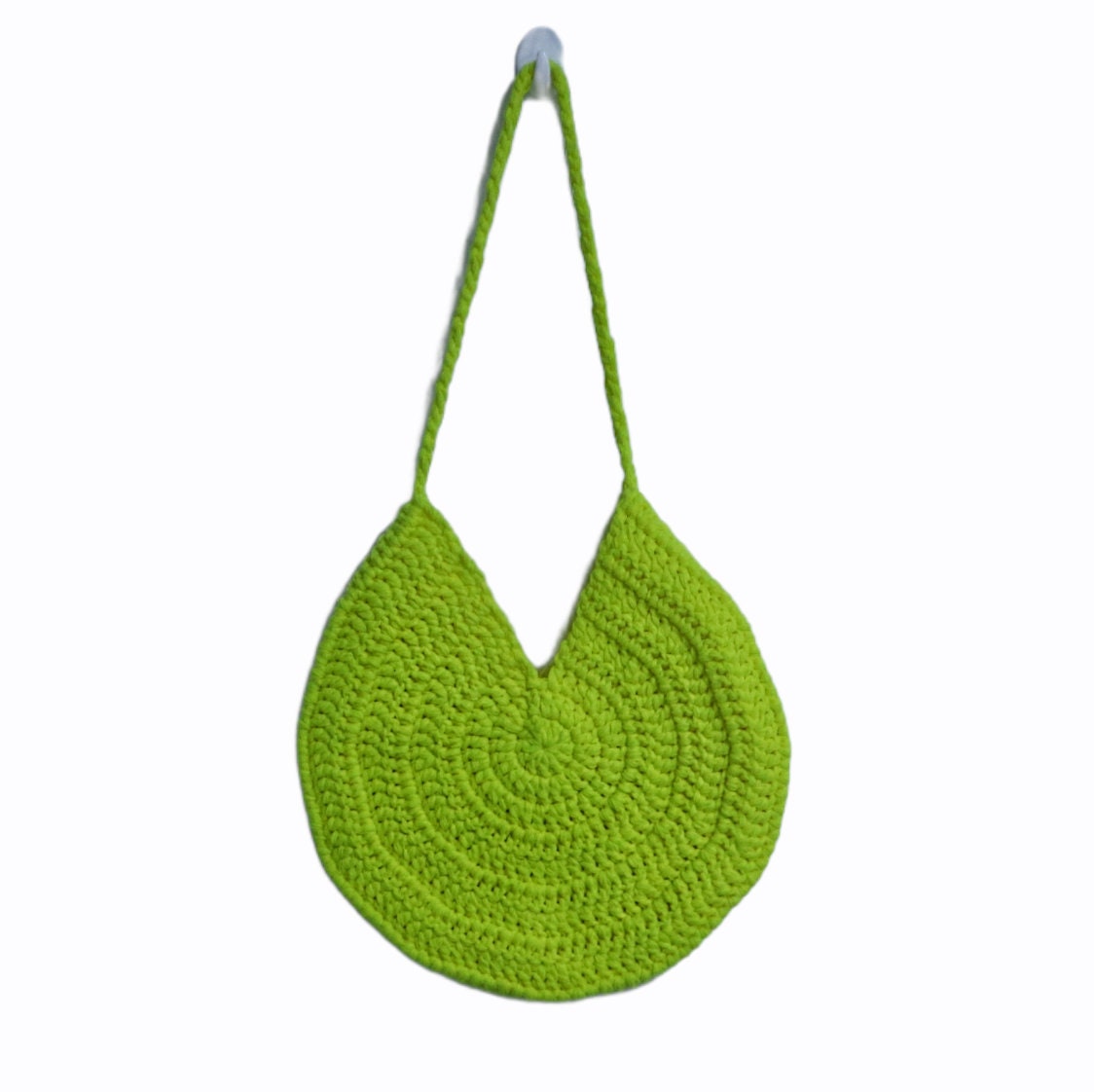 Crochet Round Shoulder Bag PDF Pattern Etsy