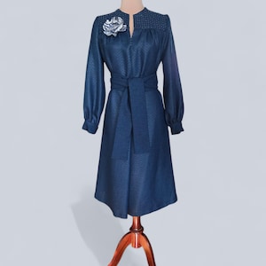 chinese dress ladies Floral Long Sleeve Midi Dress main image 1