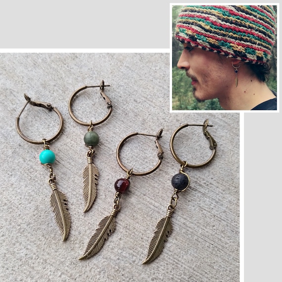 Pirate hoop shop earrings