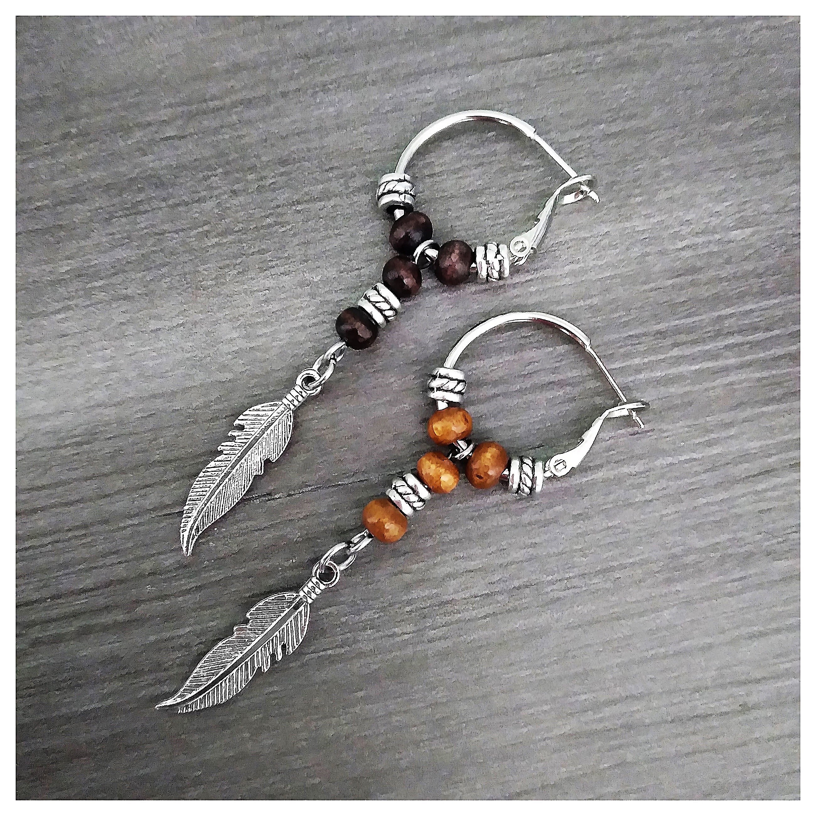 Native american earrings for best sale men