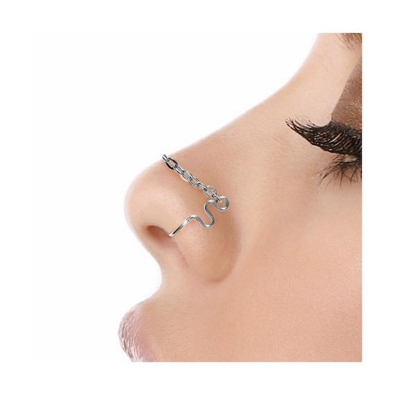 Double nose piercing jewelry discount