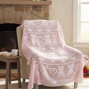 Cat & Paw Crochet Baby Blanket Pattern: Beginner-Friendly (PDF Download)