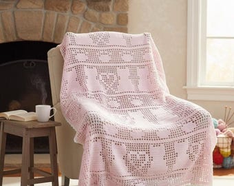 Cat & Paw Crochet Baby Blanket Pattern: Beginner-Friendly (PDF Download)