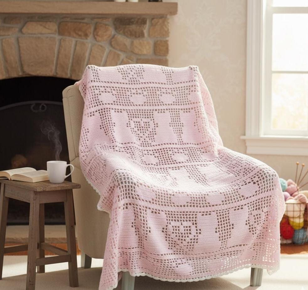 30 Cat Blanket Crochet Patterns: Cozy, Graphic, and Granny-Square Designs 29 Cat and Paw Baby Blanket Crochet Pattern
