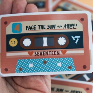Seventeen - Face The Sun - cassettesticker k-pop