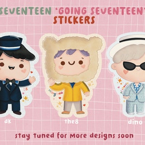 Seventeen - SVT Going Seventeen Adesivo GOSE k-pop