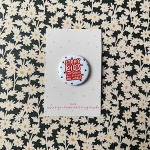 Stray Kids SKZ Button Pin