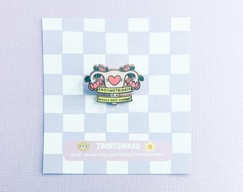 Endometriosis is A Whole Body Disease enamel pin - Chronic Illness, spoonie, invisible illness