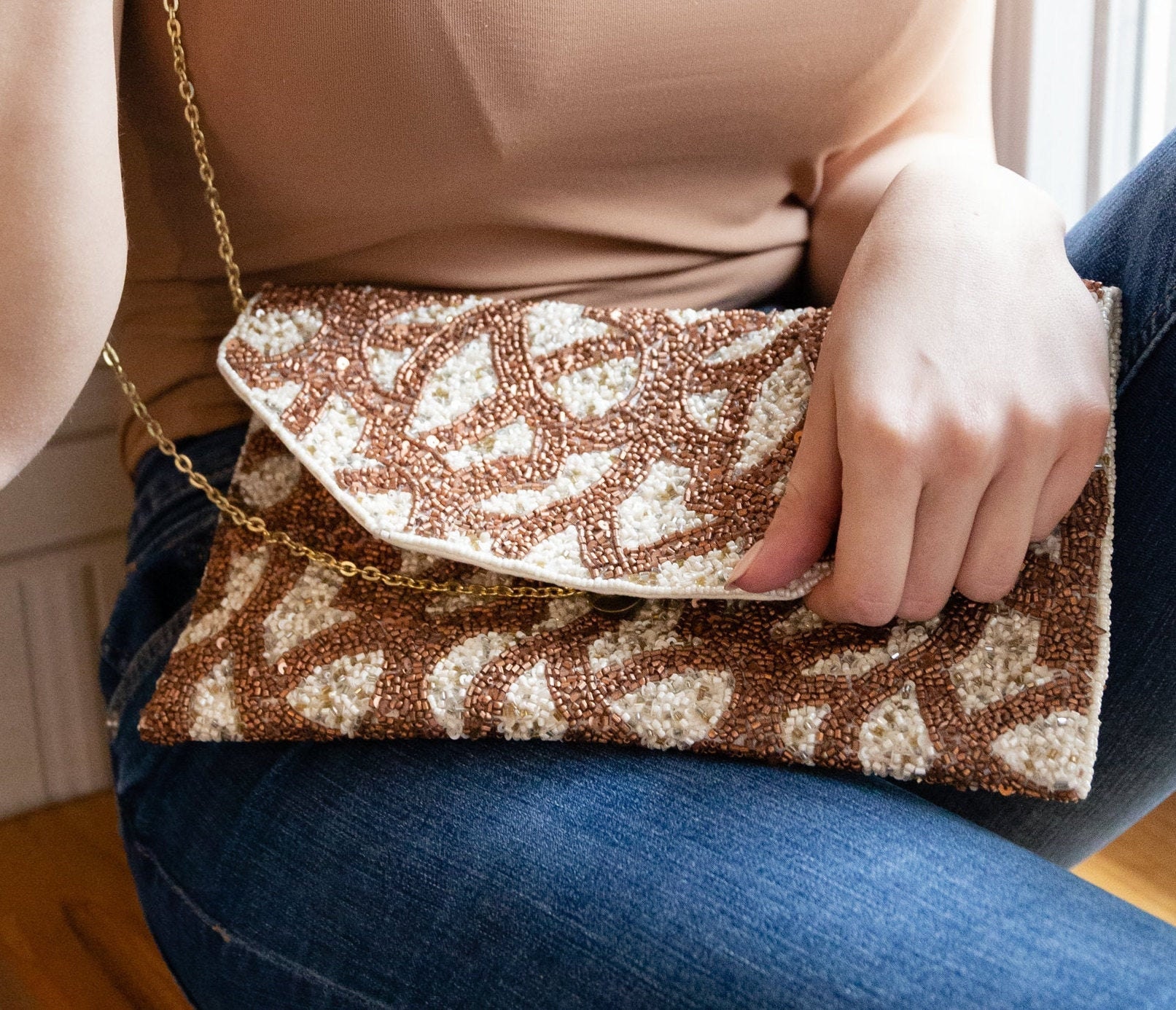 Limited Edition Beaded Clutch Bags Elegant Bag With Strap Etsy UK