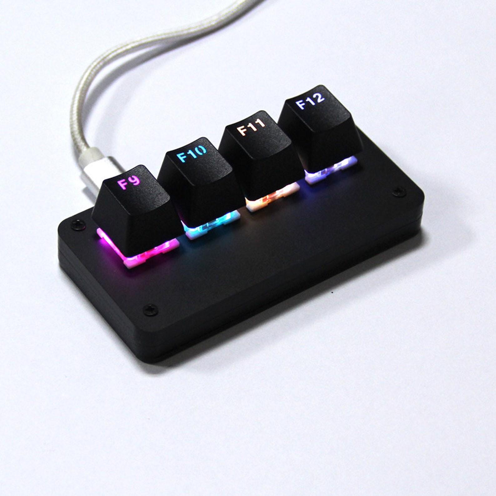 4-key Mechanical Keyboard Small Keyboard Osu Keyboard Audio - Etsy