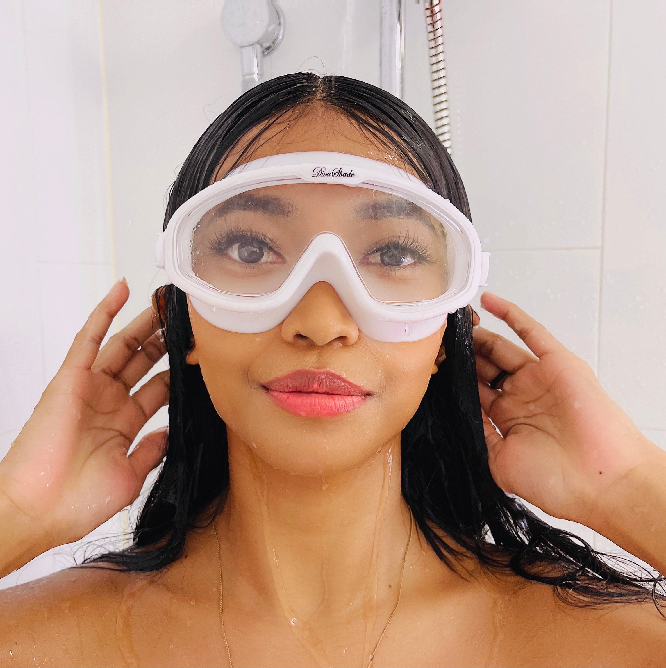 This Shower Eye Mask shield will preserve your lash & brow Etsy