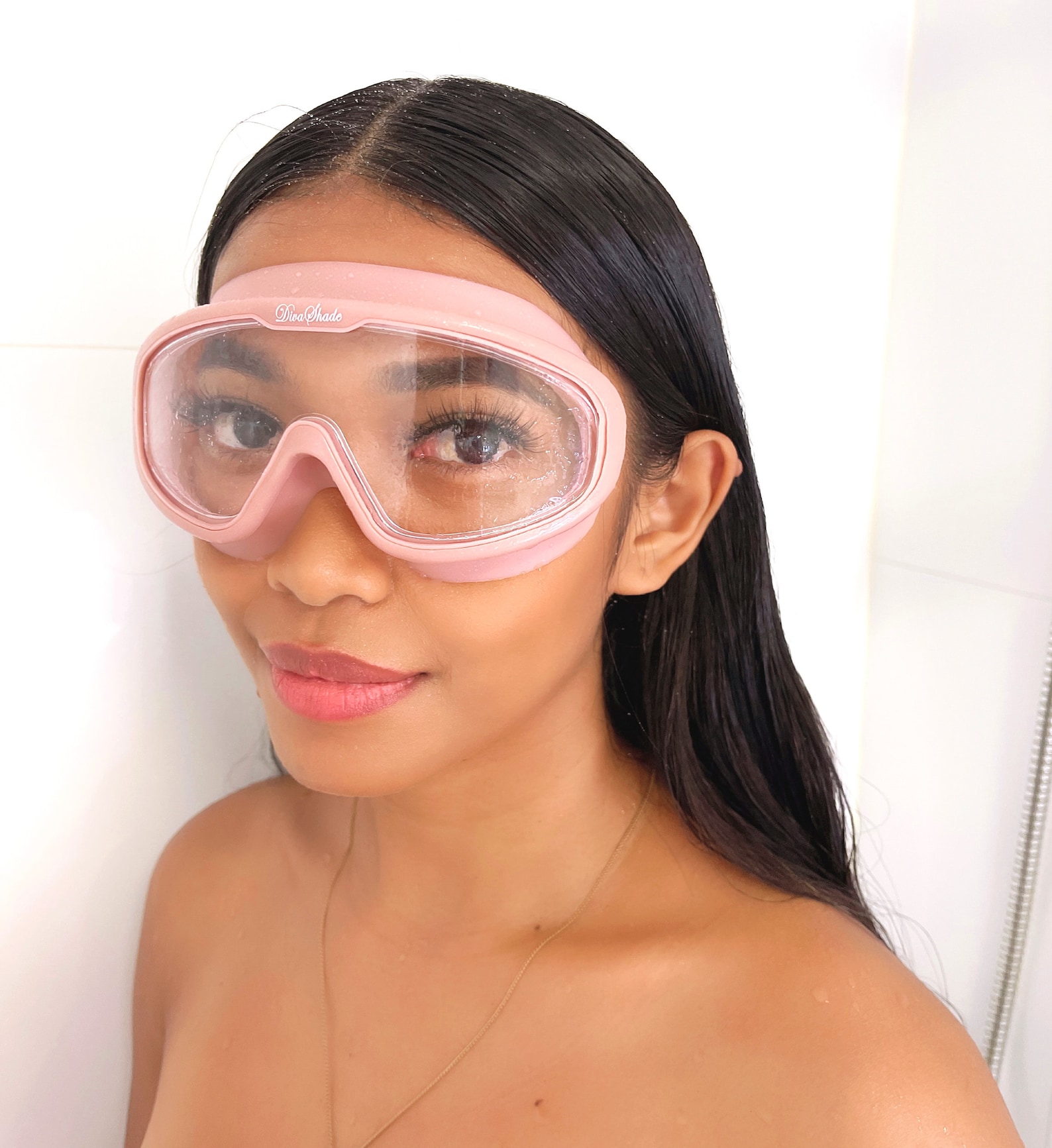 This Shower Eye Mask shield will preserve your lash & brow Etsy