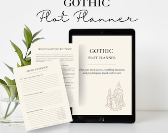 Gothic Plot Planer - Druckbares & digitales PDF