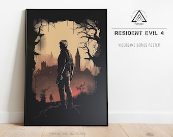 バイオハザード4 リメイク、ポスタープリント - Etsy 日本