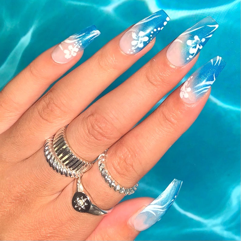 40 Cute Light Blue Nail Designs To Add Magic To Your Nails!