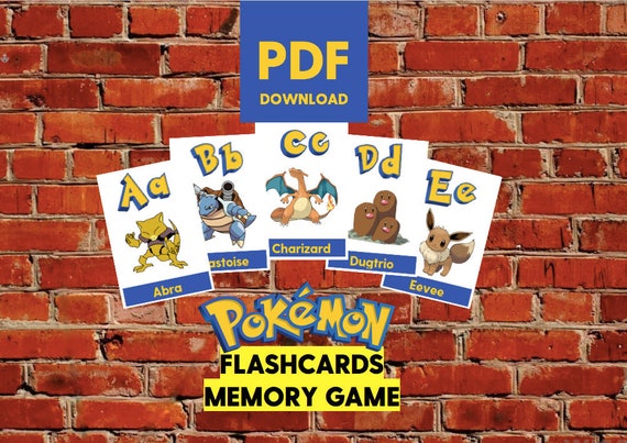 Pokemon Flashcards