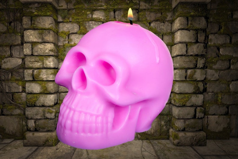 3D Skull Mold Large Detailed Resin Molds Candle Mold Etsy