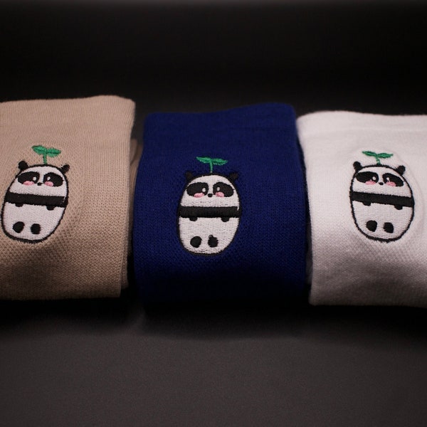 Panda-Chan kawaii Casual Mens socks (3 different colors)