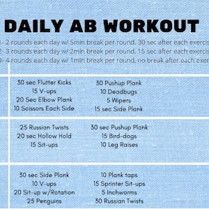 Killer Abs Workout