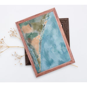 Wilmington NC Aquarell Karte Drucken | Wilmington Kunst | | Einweihungsparty Geschenk | Makler | Digitale Datei NUR - es wird kein physischer Artikel versendet