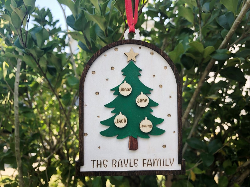 Hand Painted Glass Ornaments With Name - UK