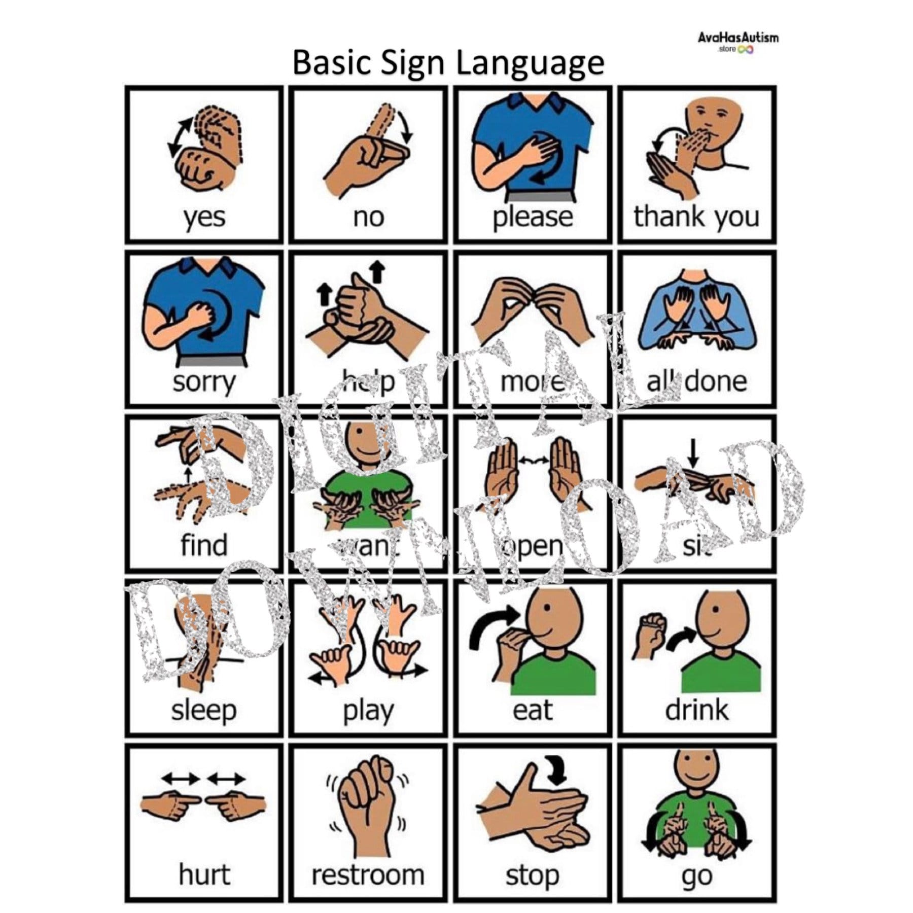basic-sign-language-board-digital-download-etsy