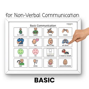 Basic Communication Board for Non-Verbal Communication