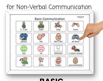 Basic Communication Board for Non-Verbal Communication