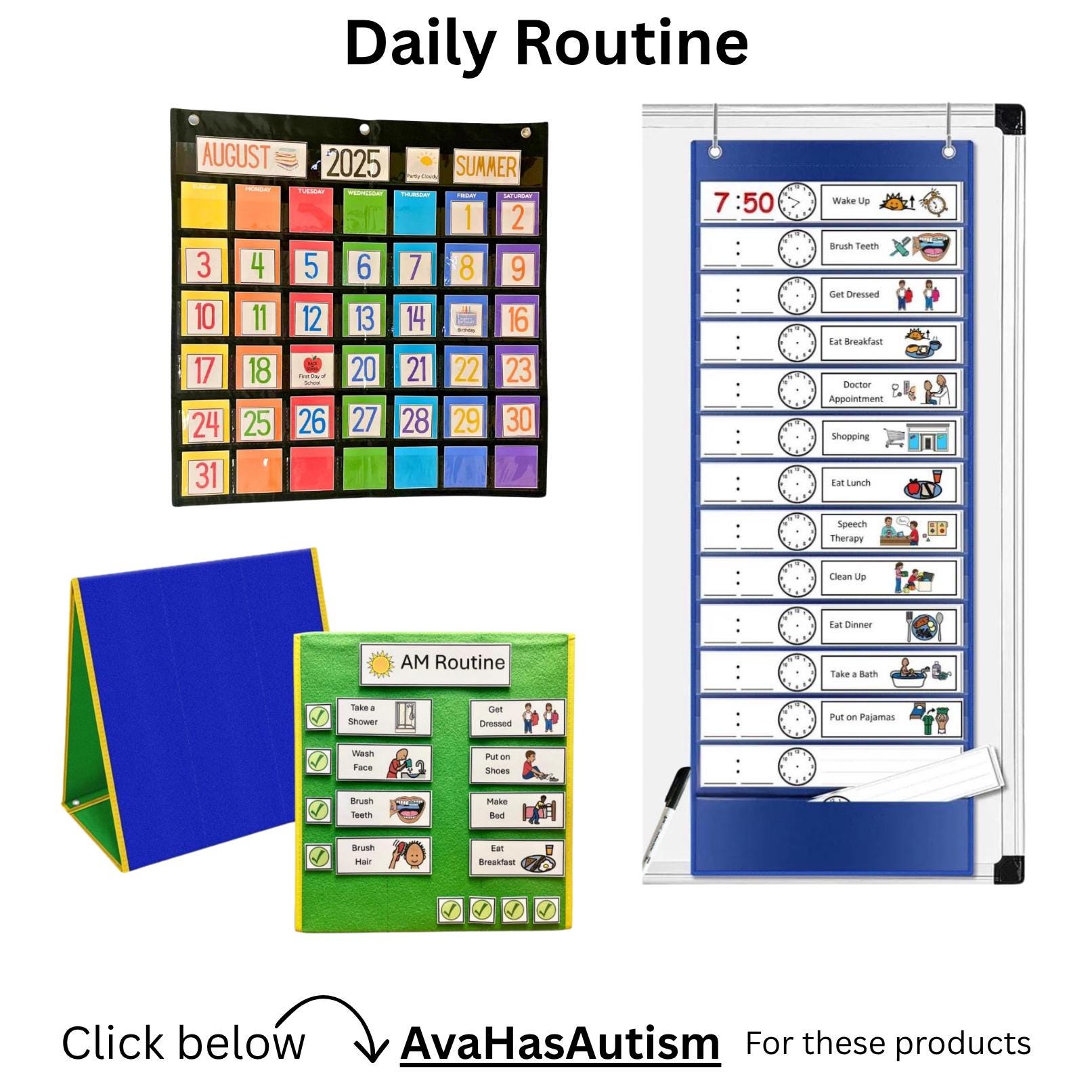 ASL Basic Sign Language Communication Board | Autism Visual Support - Etsy