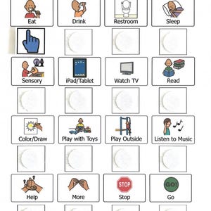 I Want... Please- Autism- Special Needs- Picture Communication- Therapy- Visual Aid- At Home Learning- Non Verbal- Apraxia
